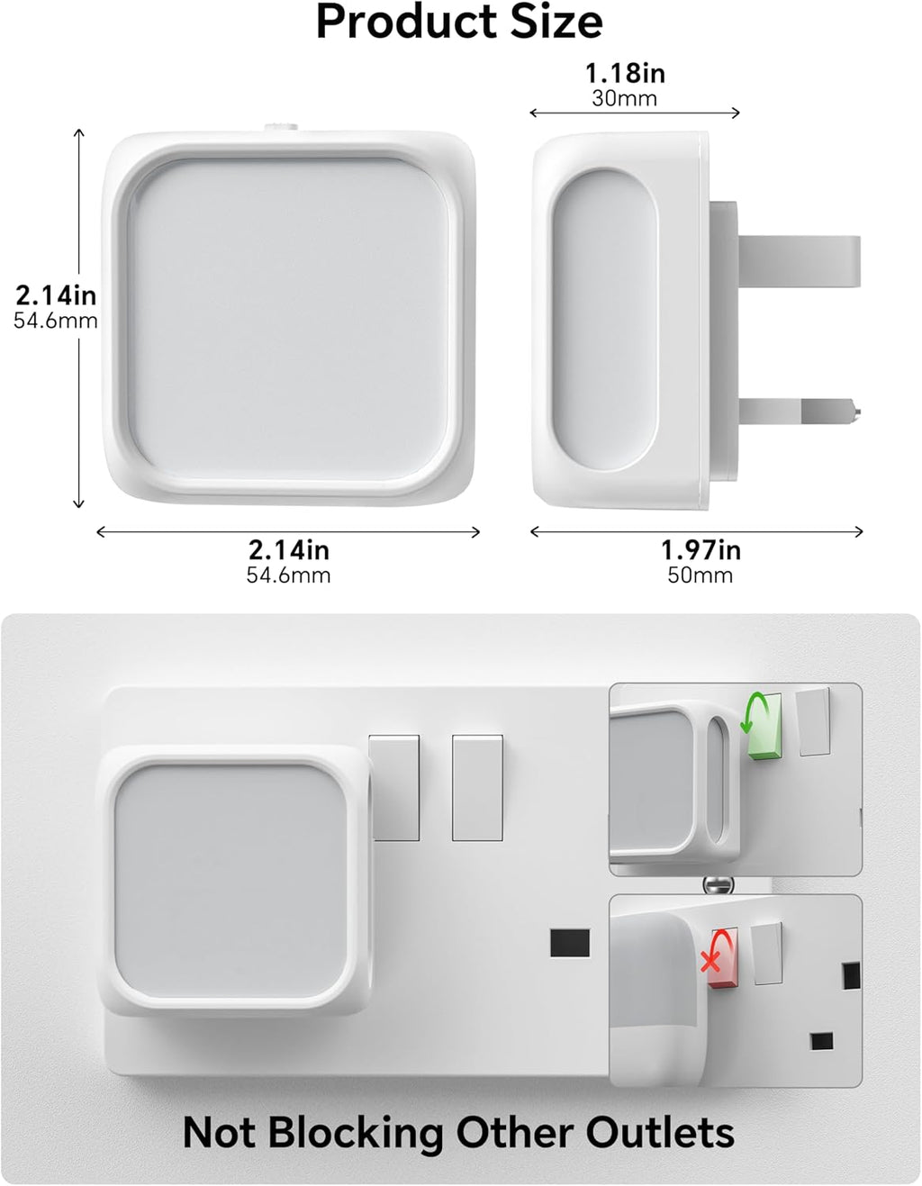 Night Light Plug in Wall with dusk to dawn photocell sensor